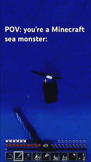 Minecraft sea monster