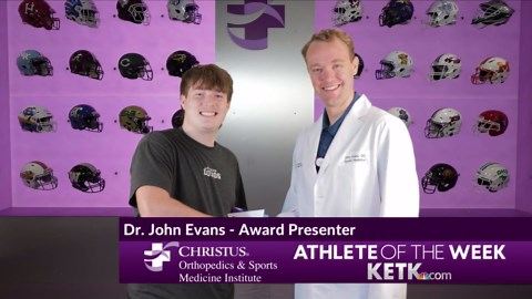 Brady Yoder: CHRISTUS Orthopedics and Sports Medicine Institute Athlete of the Week