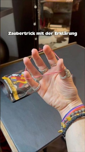 Magic trick for children with explanation