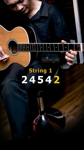 1 String Elvis Presley Cant Help Falling In Love Guitar Tutorial #guitartutorial #music #shorts #fyp