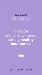 A healthy relationship means coming out of your limbic brain and setting healthy boundaries with people in your life so your relationship can thrive.  "Codependency and Complex Trauma - Part 8/10 - Limbic Brain Relationships" #codependency #complextrauma #childhoodtrauma #limbicbrain #relationships | Tim Fletcher Co | Facebook