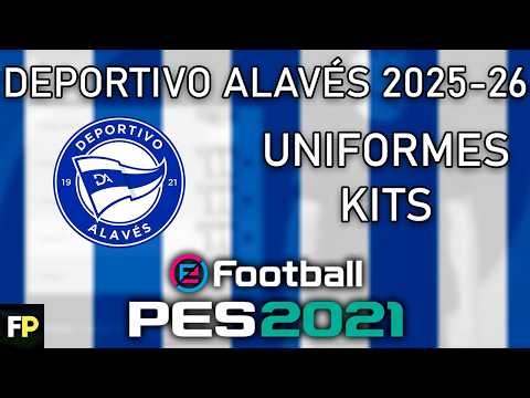 PES 2021 - Uniformes/kits Deportivo Alavés (25-26) Xbox