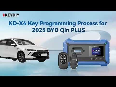 KEYDIY KD-X4: Add KD Smart Key for 2025 BYD