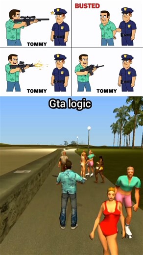 Gta Logic 105 #gta #gtasanandreas #memes