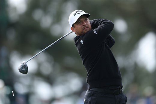 Xander Schauffele’s bizarre shot at the Masters goes viral