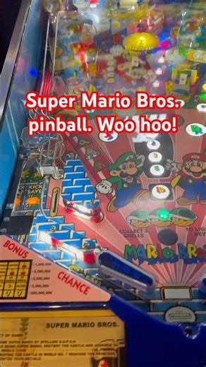 It’s a me! Super Mario pinball and more at Draftcade #shorts