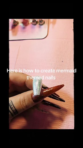 Create Stunning Mermaid Themed Nails in Easy Steps