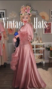 Vintage headpieces for Spring! 👒✨🌸I’m absolutely swooning over these vintage fascinators, hats, and headpieces from @mirandas.choice /spn/ —each one is a little piece of Old Hollywood glamour. You know I love a good statement accessory, and these are full of timeless elegance. But can you guess which one is my favorite? Head pieces such as florals, hats or fascinators are great accessories to elevate your outfit. It’s like an instant glamour upgrade. Hello 👋🏻 Which one was your favorite? Do 
