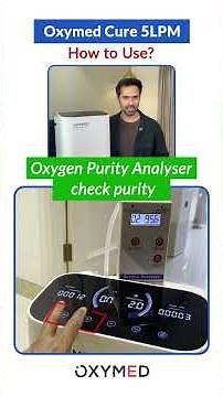 How to Use Oxymed Cure 5LPM Oxygen Concentrator #oxymed #oxygenconcentrator #copd