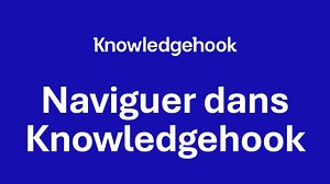 Naviguer dans Knowledgehook