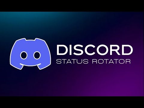 Discord Status Rotator [SHOWCASE]