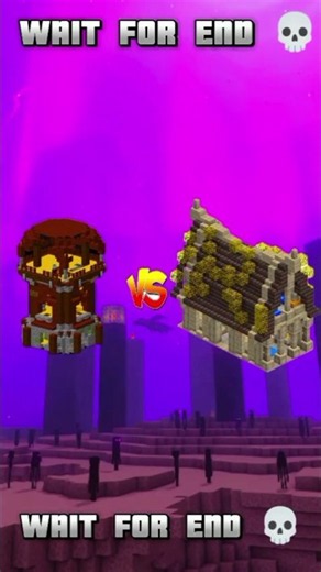 Structures Vs All Structures 💀||#minecraft #shorts #structure#herobrine
