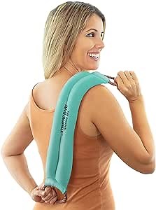 Bed Buddy Aromatherapy Heat Pad and Cooling Neck Wrap - Microwave Heating Pad for Sore Muscles - Cold Wrap Pack for Aches and Pain, Eucalyptus Scent