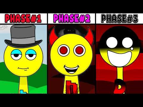 All Phases in New Incredibox Sprunki Oc of Bombom: From Phase 1 to Phase 3