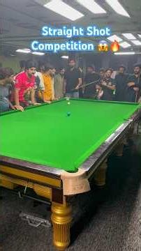 Snooker Amazing Straight Shot Compitition | 8 Players Only 1 Champion ✌️ _? Who Is Winner 🏆 #amazing
