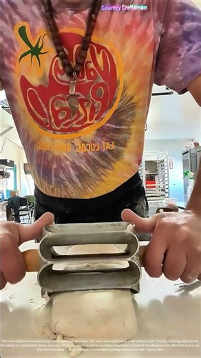 Slicing Dough Strips: Unveiling the Secret of Perfect Pasta Shapes