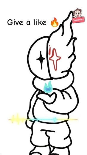 draw a boy with fire 🔥 #art #anime #drawing