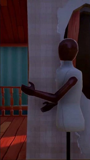 Hello Neighbor alpha 2 with old objects in ue4 #helloneighbor #shorts #unrealengine #remake #fangame