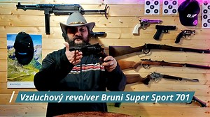 Recenze vzduchového revolveru Bruni Super Sport 701 | Honzův koutek zbraní | Stream