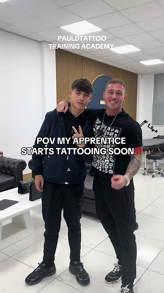 Tattoo Artist Training: My Apprentice Begins Tattooing