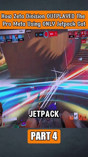 How Zeta Division OUTPLAYED The Pro Meta Using ONLY Jetpack Cat Part 4 #overwatch2 #ow #gaming #ow2 #overwatch