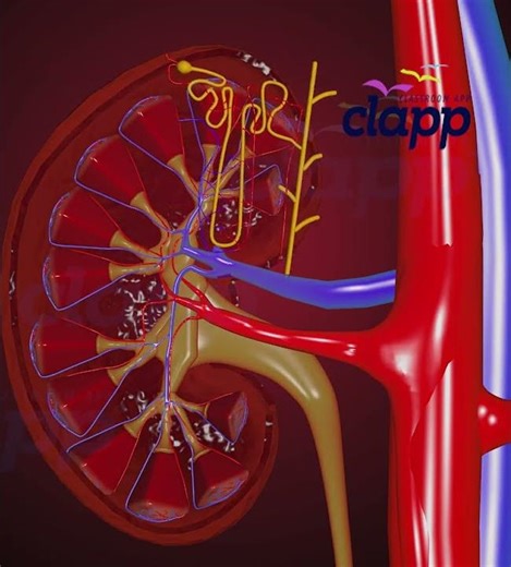 Nephrons Inside the Kidney | Structure, Location & Functions | Urine Formation (3D animation)