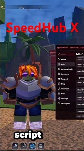 Roblox The Forge Best Script (SpeedHub) 2026