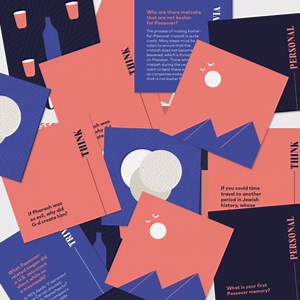 How Jew You Do? - Jewish Party Game, Conversation Starter and Ice Breaker - 40 Card Set (Passover Edition)