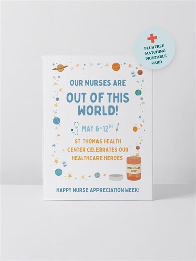 Editable Nurses Week Printable | Nurse Appreciation Cards | Hospital Recognition | Nurse Leaders Instant Download | RN Thank You Cards - Etsy