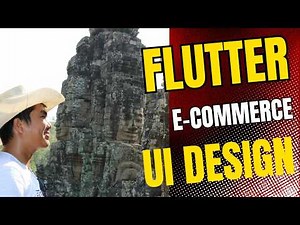 18. FLUTTER UI design for ecommerce app