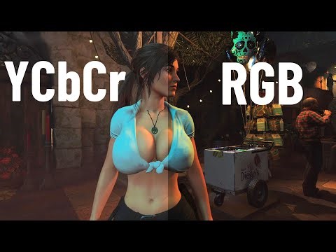 YCbCr 422 vs RGB 444 Color Ranger PC Comparison