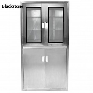 [Hot Item] Cleanroom-Grade Stainless Steel Operating Room Cabinet for Medical Equipment Storage