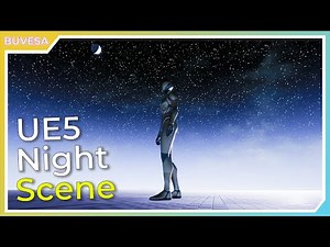 How To Create a Night Scene in UE5 (+Easy Moon)