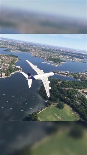 This Flight Path Shouldn't Work #microsoftflightsimulator #aviation