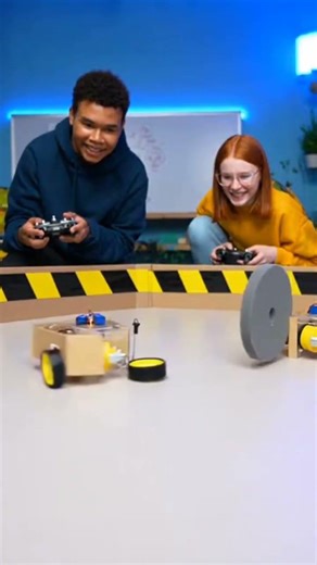 Diy robot #electronicsproject #rccar #engineeringrobotics #robotic