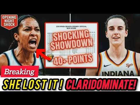 Caitlin Clark’s FIRST GAME SHOCKER Leaves Raven Johnson Speechless! 😳⚡#RavenJohnson😳 #Basketball🏀