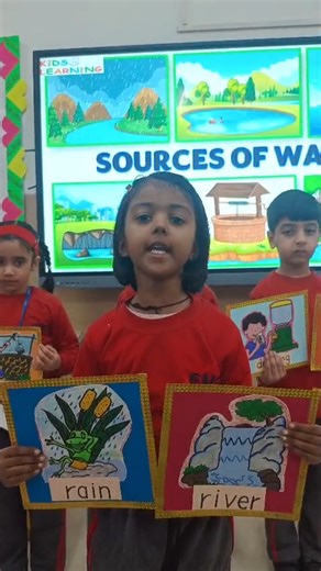 💧🌦️ Splish, Splash, Learn! 🌊🚿 Our curious Kindergartners explored the many sources of water — from rain and rivers to taps and tanks! A joyful dive into nature’s gift that keeps us fresh and flowing 💙 #cms #CMSStudents #OutstandingTeachers #CMSeducation #CMSActivity #HighAchiever #AcademicExcellence #InspiringLeaders | CMS Mahanagar Campus