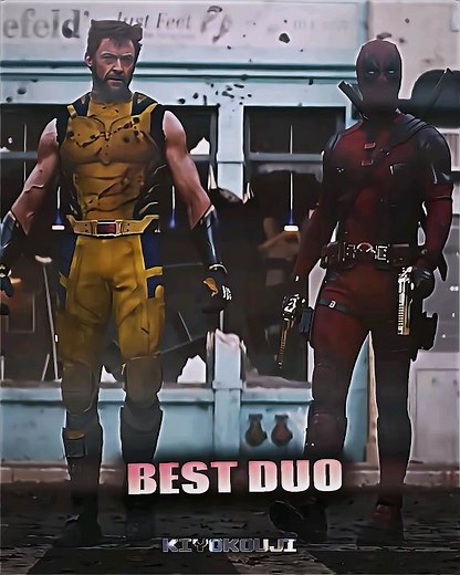 Who's the best duo? Deadpool and Wolverine edit | Marvel edit