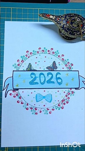 #2026 #très belle façon #decoration de couverture de ton cahier #ideas #drawing