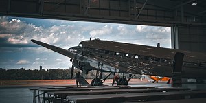 Historic aircraft being restored in Bridgewater