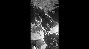 Fuzzy Object Floats Through Backyard Camera