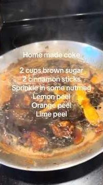 Home made coke recipe