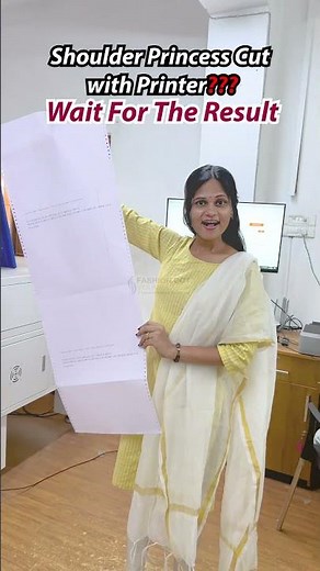 Designer blouse cutting made easy 🖨️✂️