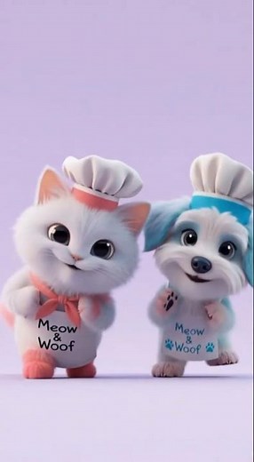 Meow & Woof: The Sweet Adventure Begins #cat #funny #animalcomedy #funnycat #cute