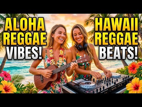 Relaxing Hawaiian Reggae Mix 🌴 Island Vibes & Tropical Sounds