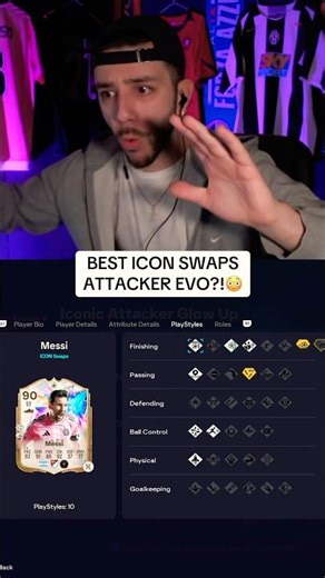 CRAZIEST ICON SWAPS EVO IN FC26?!😳 #fc26
