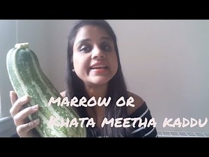 khatta meetha kaddu||Sweet and Sour Pumpkin||Marrow curry recipe||Neha's Creativity