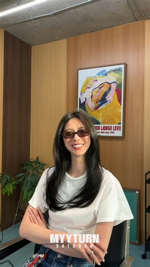 Myyturn.sathorn | Cut & Coloring by @haben.myyturn (ช่างเบนซ์) #BenzMTST Thank you @ninnayanin for coming :) Book now via • Line lD : @myyturns • Tel :... | Instagram