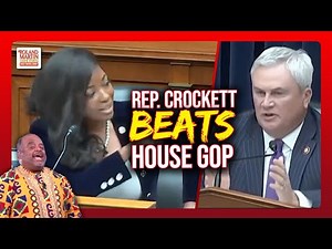 Rep. Jasmine Crockett beat GOP with a proverbial folding chair in their House impeachment hearing