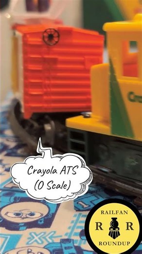 Z Scale (Zippy) vs O Scale (Crayola ATS) Model Trains at NBTS!